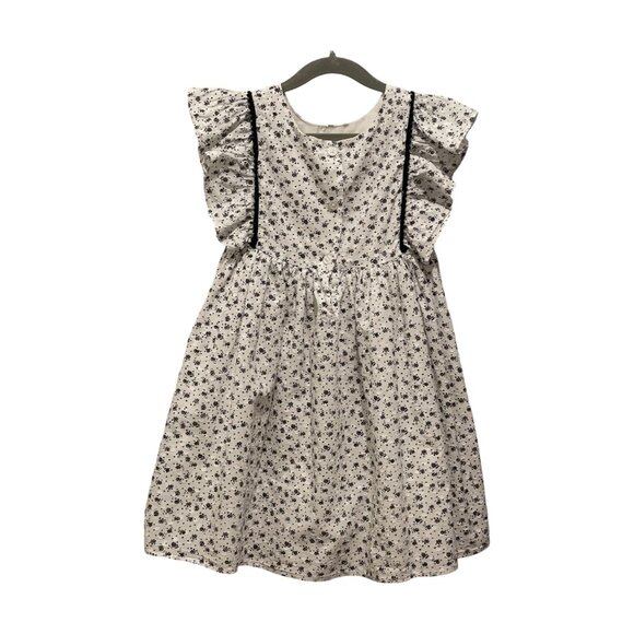 Pippa & Julie Girls' Sleeveless Patterned Party Dress, Fit and Flare Size: 6X - Picture 4 of 5
